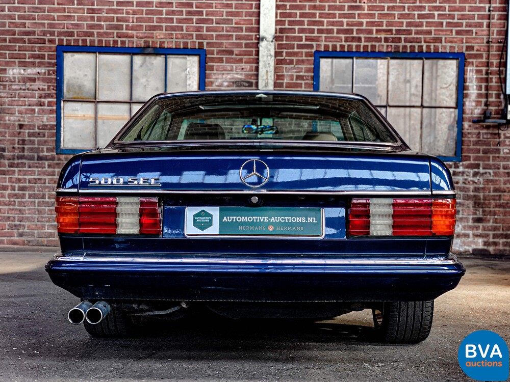 Mercedes-Benz 500SEC S-Klasse Coupe 223pk 1982, 64-ZP-DS