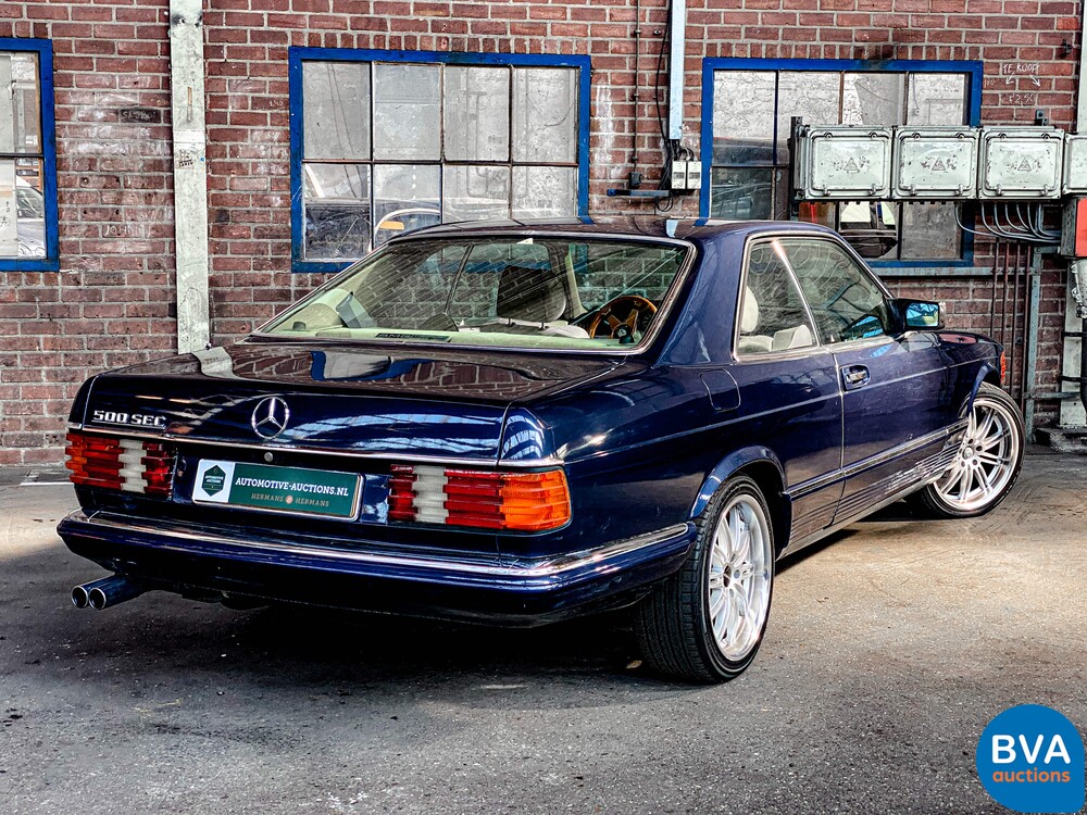 Mercedes-Benz 500SEC S-Klasse Coupe 223pk 1982, 64-ZP-DS