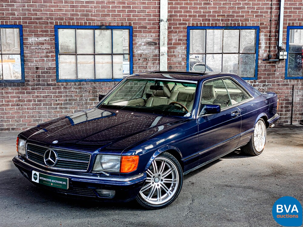 Mercedes-Benz 500SEC S-Klasse Coupe 223pk 1982, 64-ZP-DS