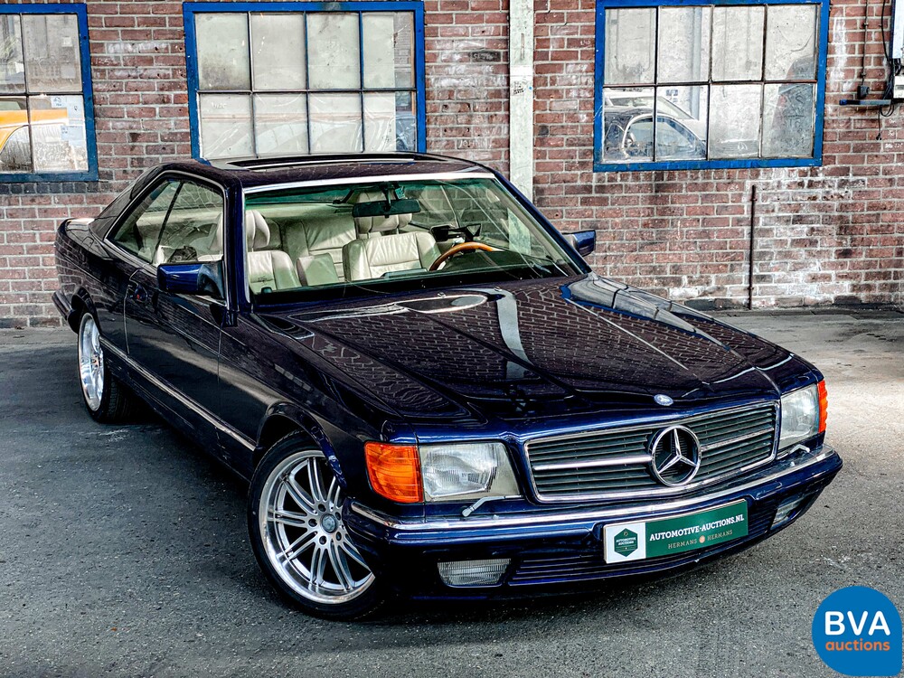 Mercedes-Benz 500SEC S-Klasse Coupe 223pk 1982, 64-ZP-DS