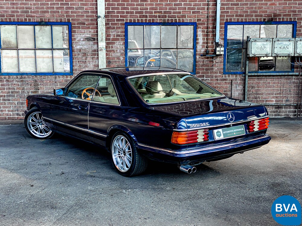 Mercedes-Benz 500SEC S-Klasse Coupe 223pk 1982, 64-ZP-DS