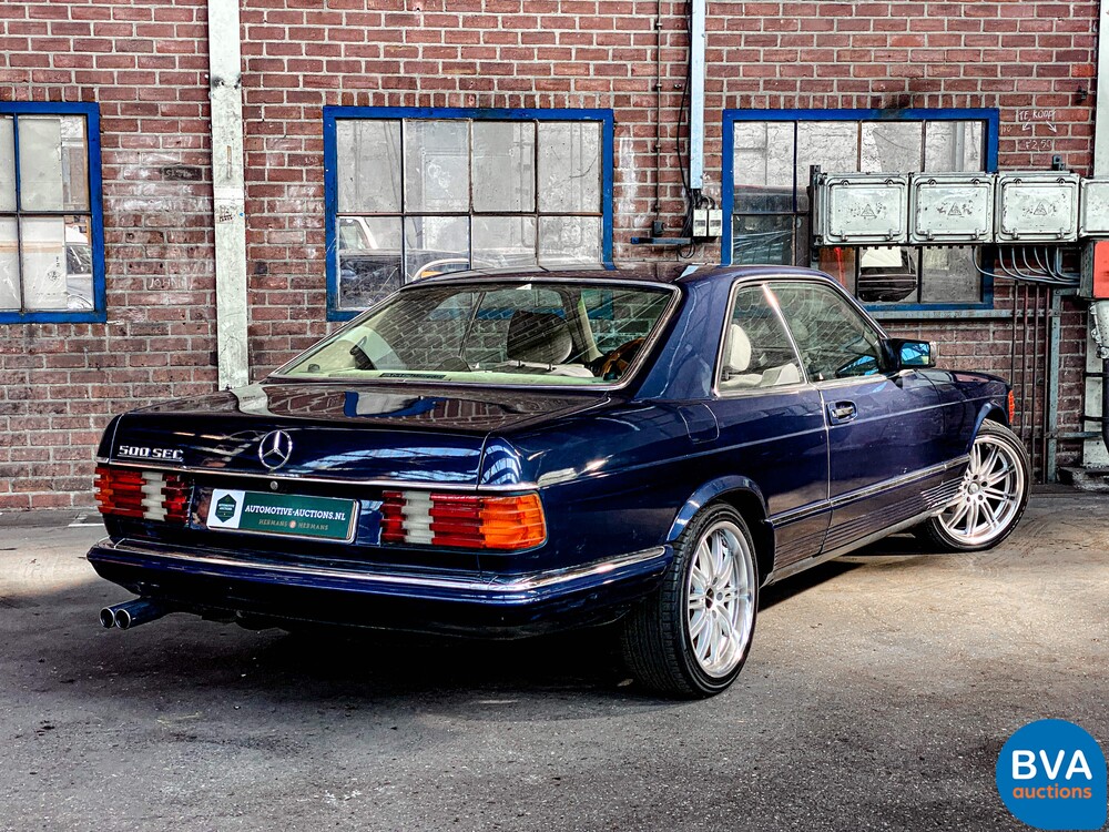 Mercedes-Benz 500SEC S-Klasse Coupe 223pk 1982, 64-ZP-DS