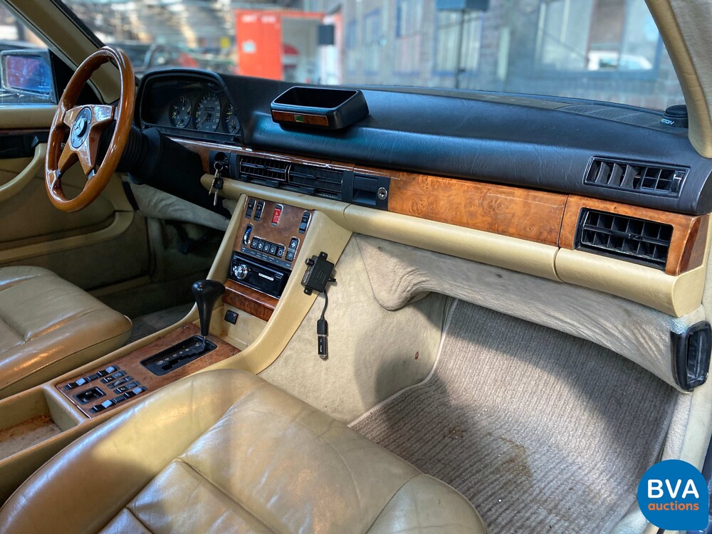 Mercedes-Benz 500SEC S-Klasse Coupe 223pk 1982, 64-ZP-DS