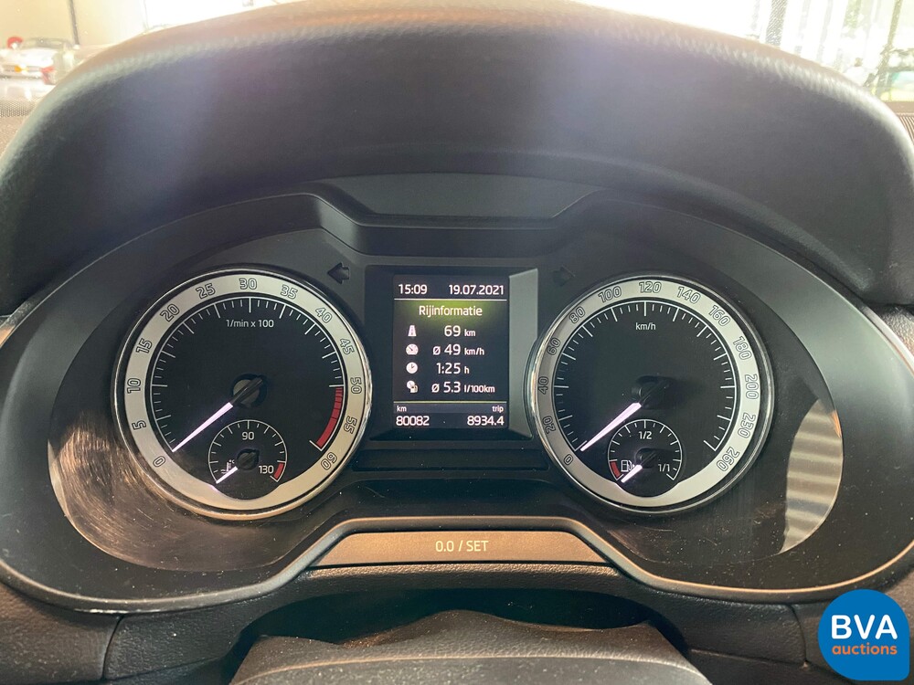 Skoda Octavia Combi 1.6 TDI Greentech Style Business 116pk 2017, -Org NL- PG-733-H