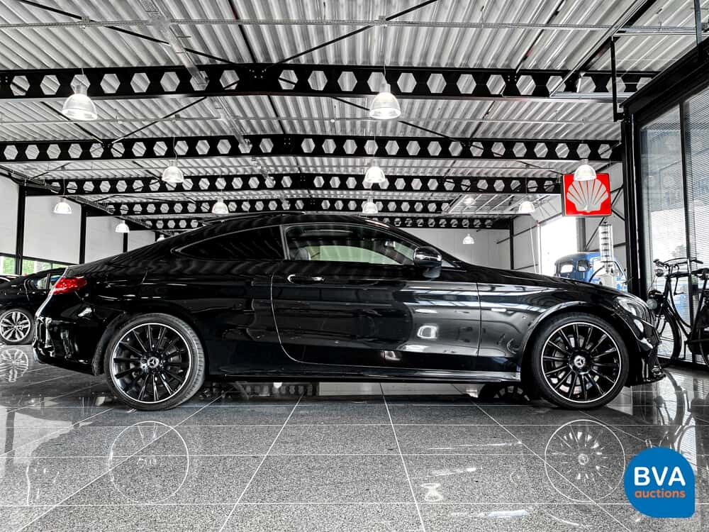 Mercedes-Benz C200 Coupé AMG NIGHT-EDITION Premium Plus C-Klasse 184pk 2018, XF-600-K