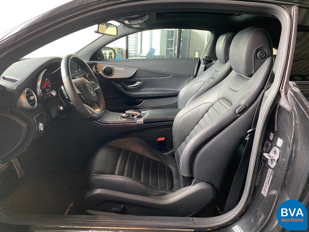 Mercedes-Benz C200 Coupé AMG NIGHT-EDITION Premium Plus C-Klasse 184pk 2018, XF-600-K