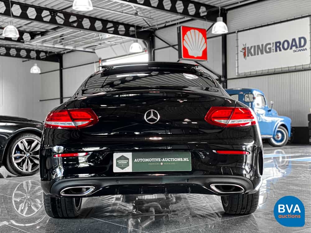 Mercedes-Benz C200 Coupé AMG NIGHT-EDITION Premium Plus C-Klasse 184pk 2018, XF-600-K