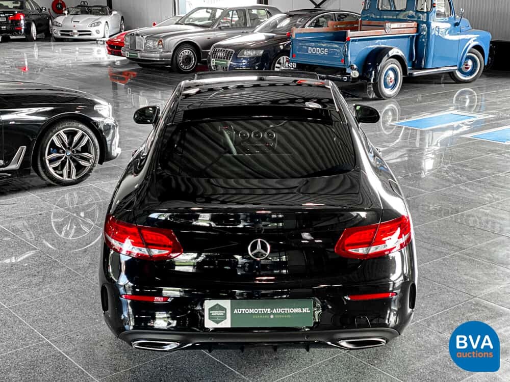 Mercedes-Benz C200 Coupé AMG NIGHT-EDITION Premium Plus C-Klasse 184pk 2018, XF-600-K