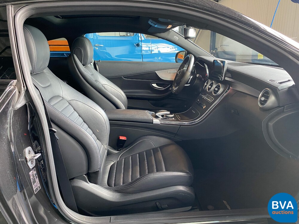 Mercedes-Benz C200 Coupé AMG NIGHT-EDITION Premium Plus C-Klasse 184pk 2018, XF-600-K
