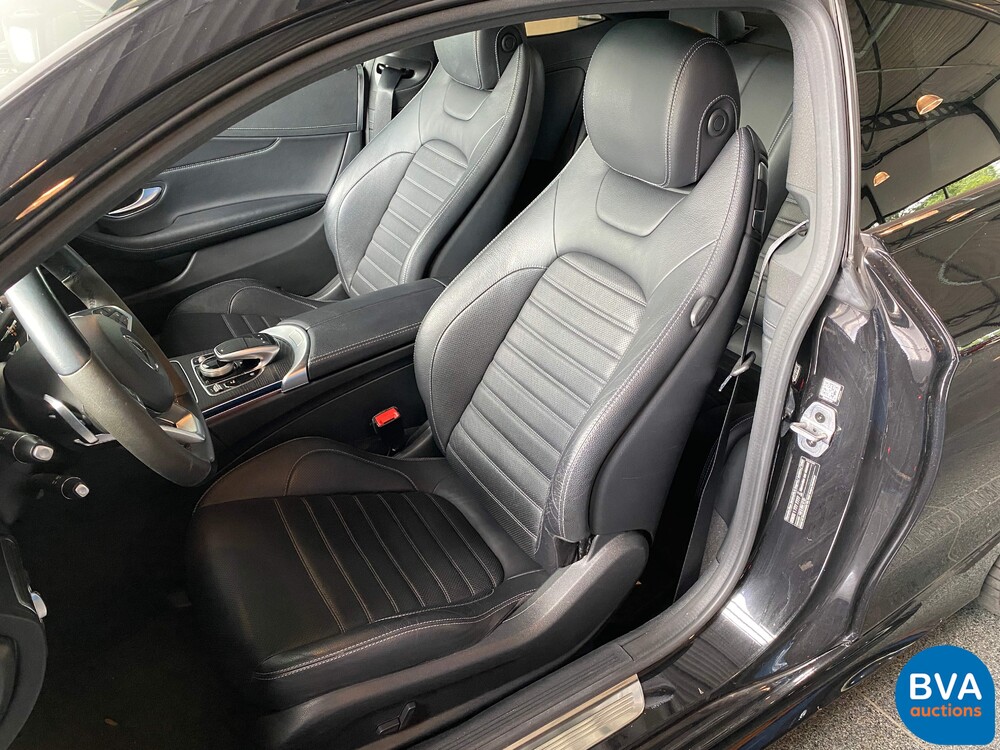 Mercedes-Benz C200 Coupé AMG NIGHT-EDITION Premium Plus C-Klasse 184pk 2018, XF-600-K