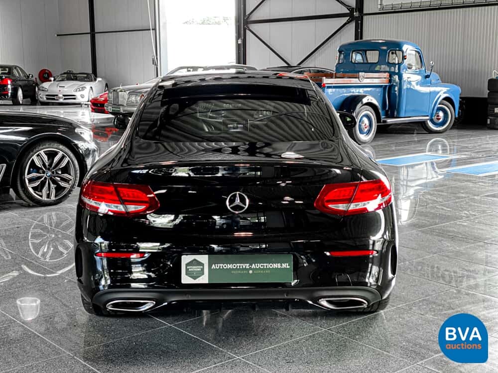 Mercedes-Benz C200 Coupé AMG NIGHT-EDITION Premium Plus C-Klasse 184pk 2018, XF-600-K