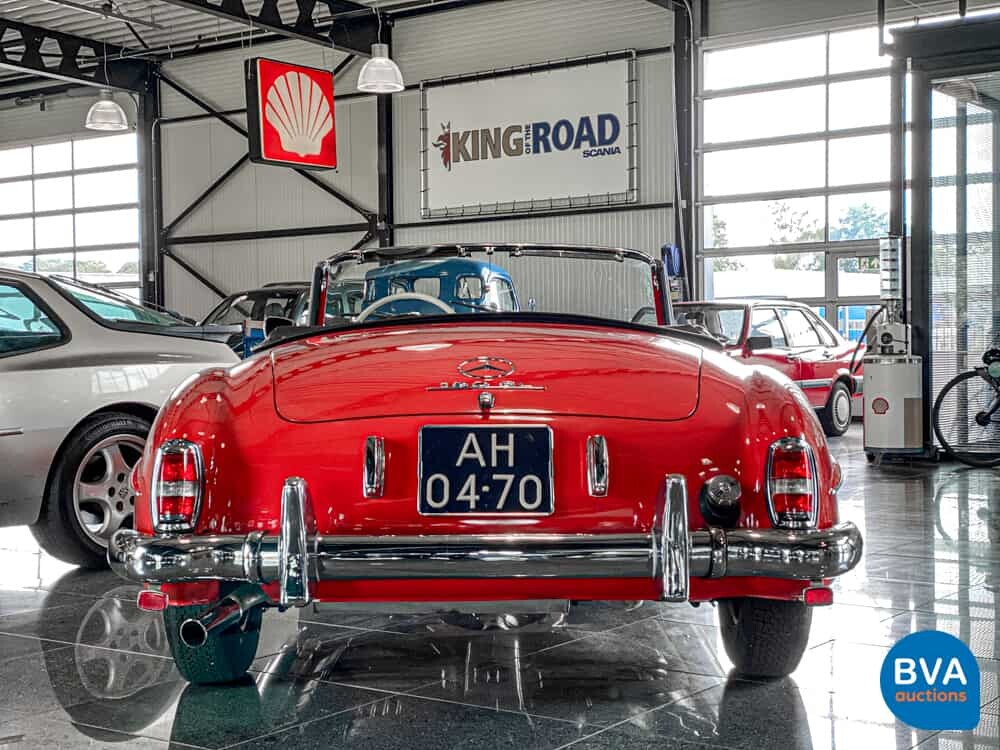 Mercedes-Benz 190SL Cabriolet W121 Roadster 143pk 1956 SL-Class, AH-04-70.