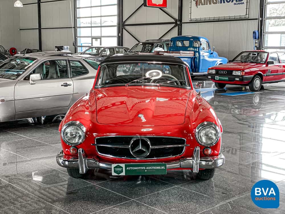 Mercedes-Benz 190SL Cabriolet W121 Roadster 143pk 1956 SL-Class, AH-04-70.