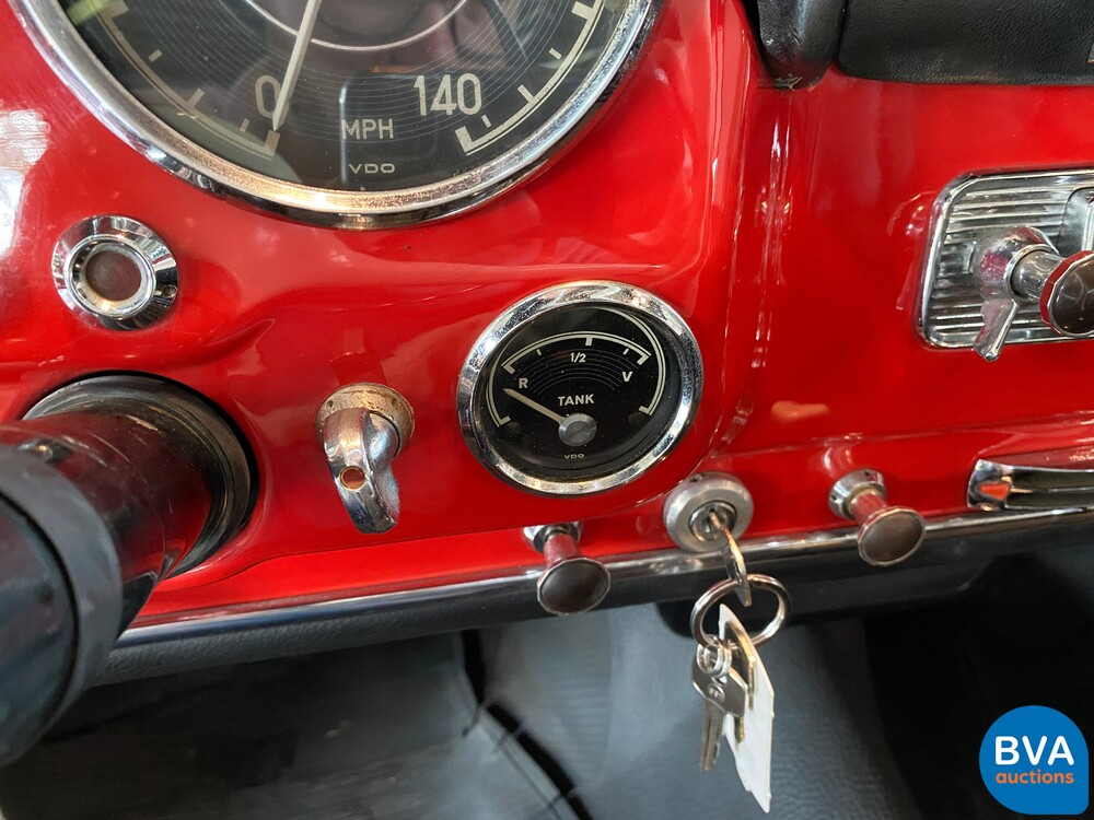 Mercedes-Benz 190SL Cabriolet W121 Roadster 143pk 1956 SL-Class, AH-04-70.