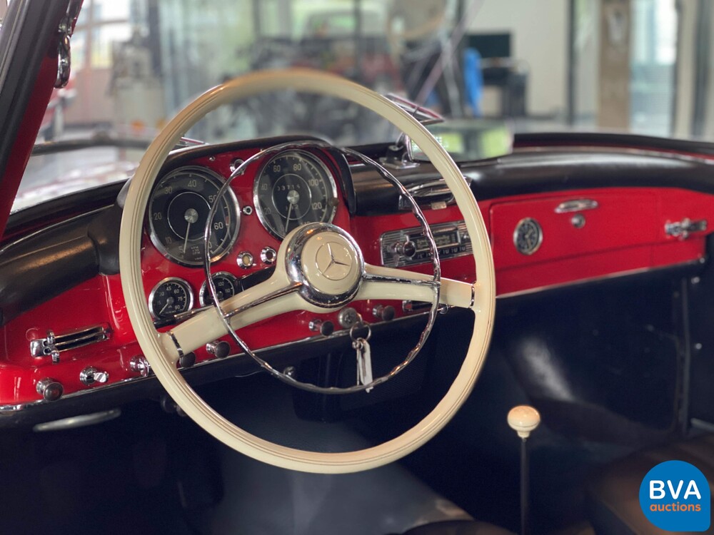 Mercedes-Benz 190SL Cabriolet W121 Roadster 143pk 1956 SL-Class, AH-04-70.