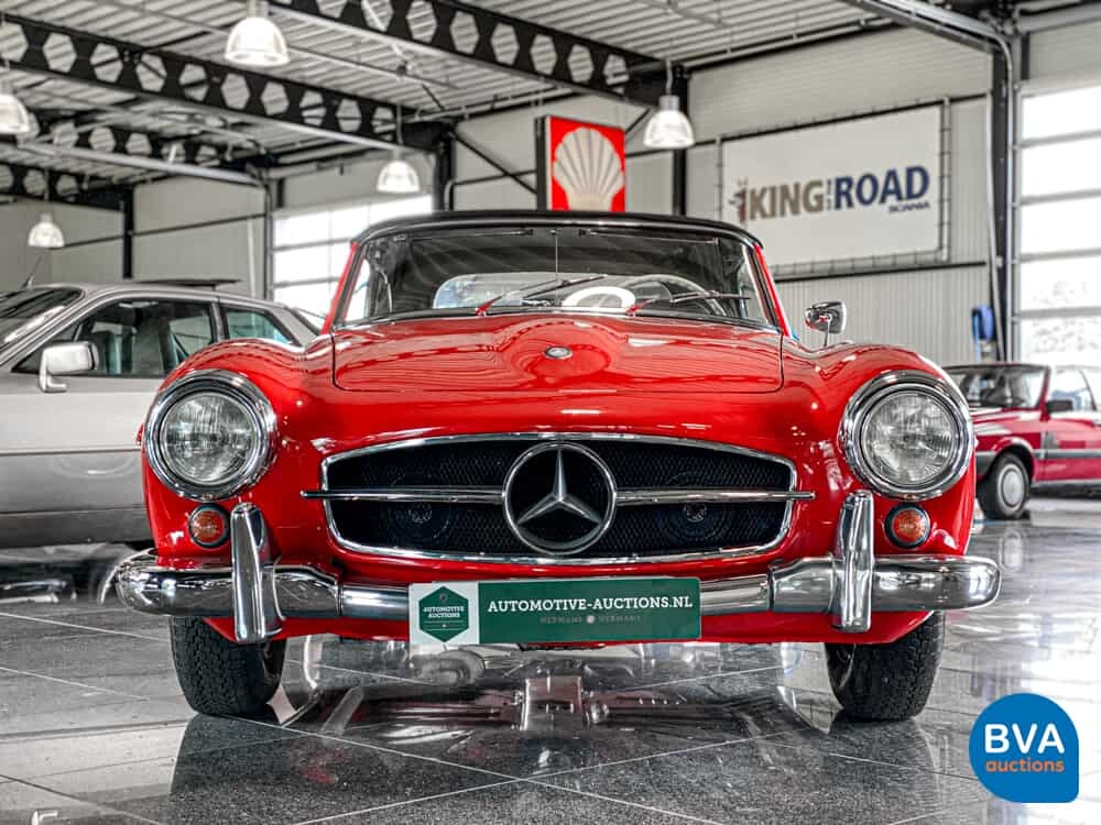 Mercedes-Benz 190SL Cabriolet W121 Roadster 143pk 1956 SL-Class, AH-04-70.