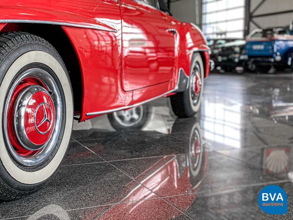 Mercedes-Benz 190SL Cabriolet W121 Roadster 143pk 1956 SL-Class, AH-04-70.