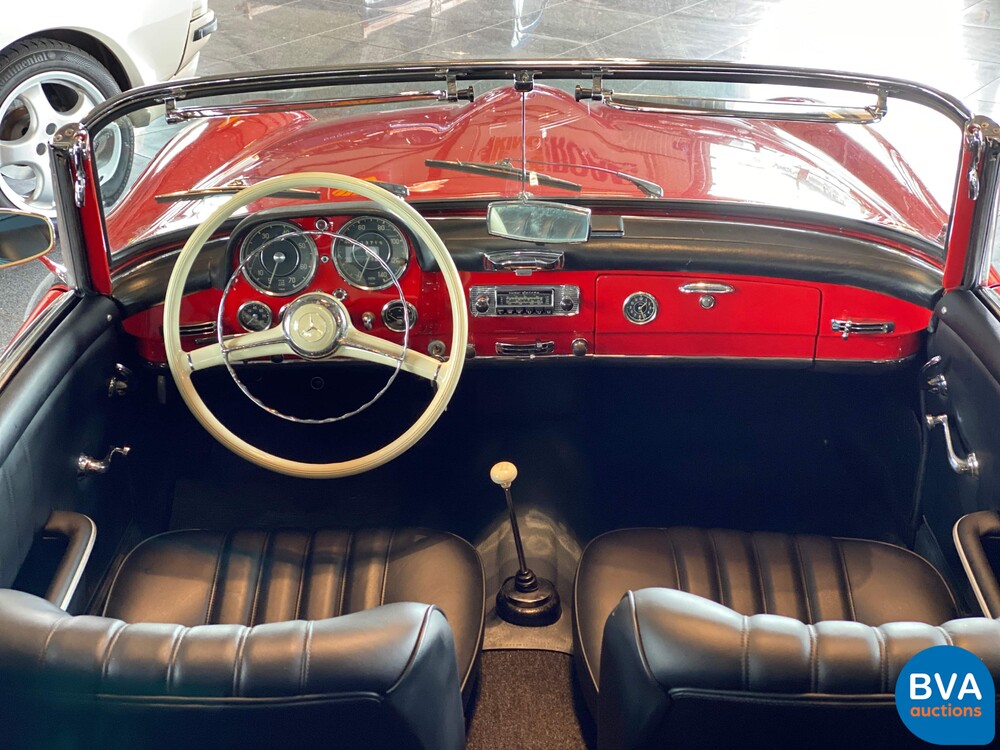 Mercedes-Benz 190SL Cabriolet W121 Roadster 143pk 1956 SL-Class, AH-04-70.