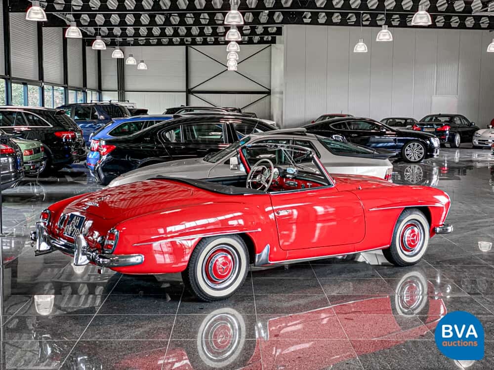 Mercedes-Benz 190SL Cabriolet W121 Roadster 143pk 1956 SL-Class, AH-04-70.