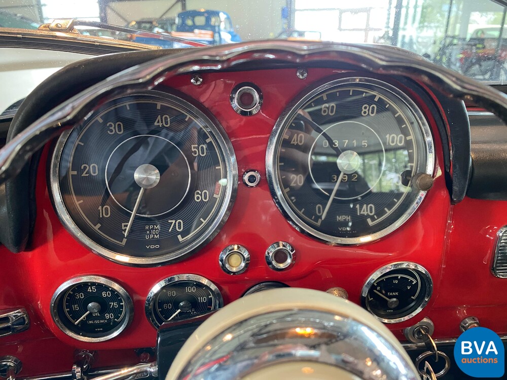 Mercedes-Benz 190SL Cabriolet W121 Roadster 143pk 1956 SL-Class, AH-04-70.