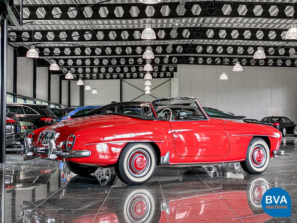 Mercedes-Benz 190SL Cabriolet W121 Roadster 143pk 1956 SL-Class, AH-04-70.
