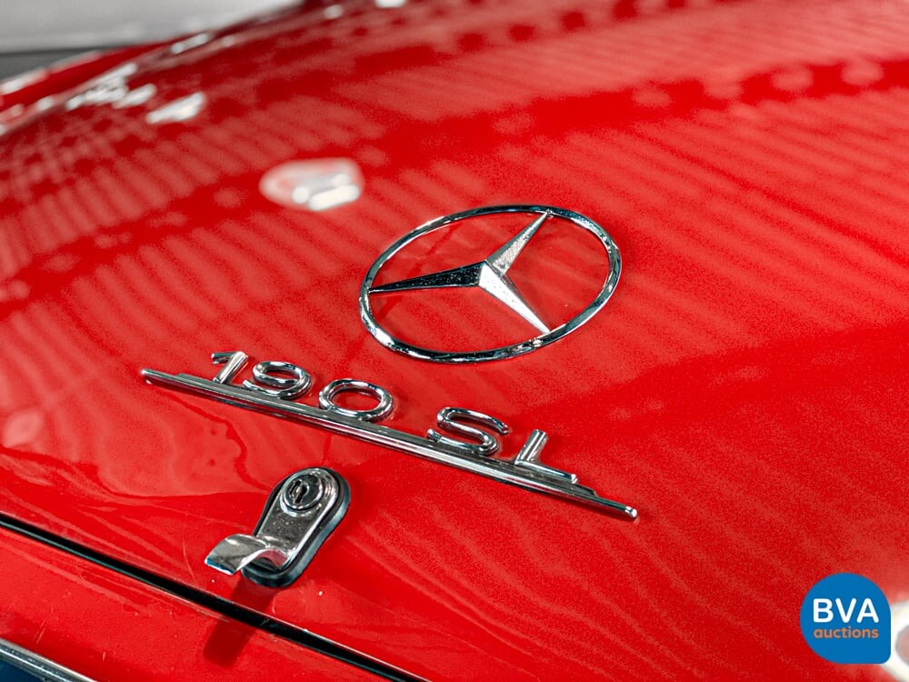 Mercedes-Benz 190SL Cabriolet W121 Roadster 143pk 1956 SL-Class, AH-04-70.