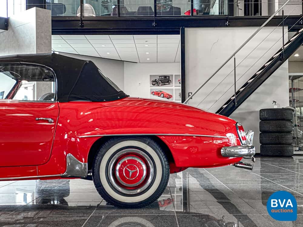Mercedes-Benz 190SL Cabriolet W121 Roadster 143pk 1956 SL-Class, AH-04-70.