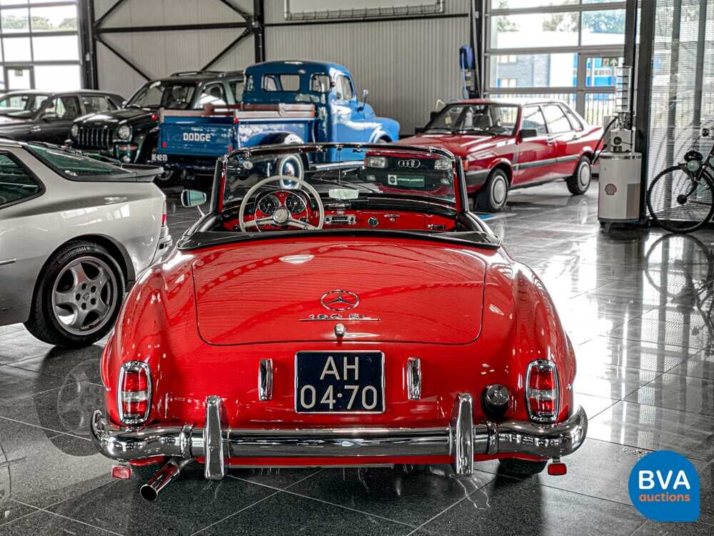 Mercedes-Benz 190SL Cabriolet W121 Roadster 143pk 1956 SL-Class, AH-04-70.