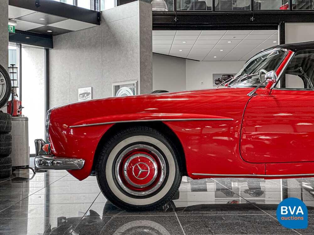 Mercedes-Benz 190SL Cabriolet W121 Roadster 143pk 1956 SL-Class, AH-04-70.