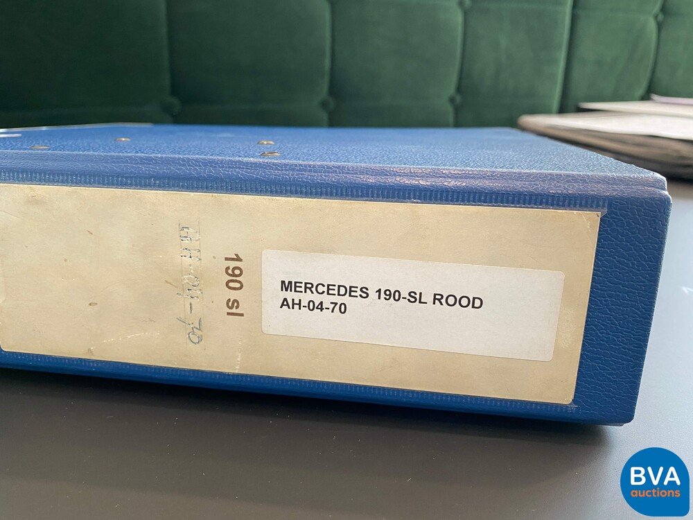 Mercedes-Benz 190SL Cabriolet W121 Roadster 143pk 1956 SL-Class, AH-04-70.