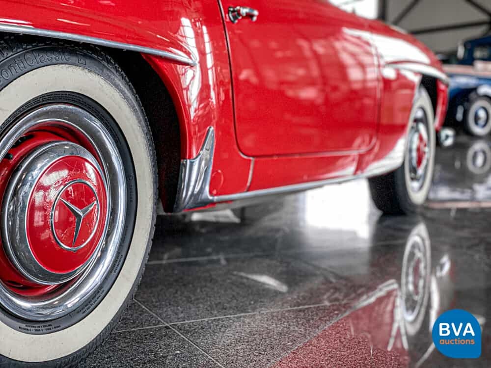 Mercedes-Benz 190SL Cabriolet W121 Roadster 143pk 1956 SL-Class, AH-04-70.