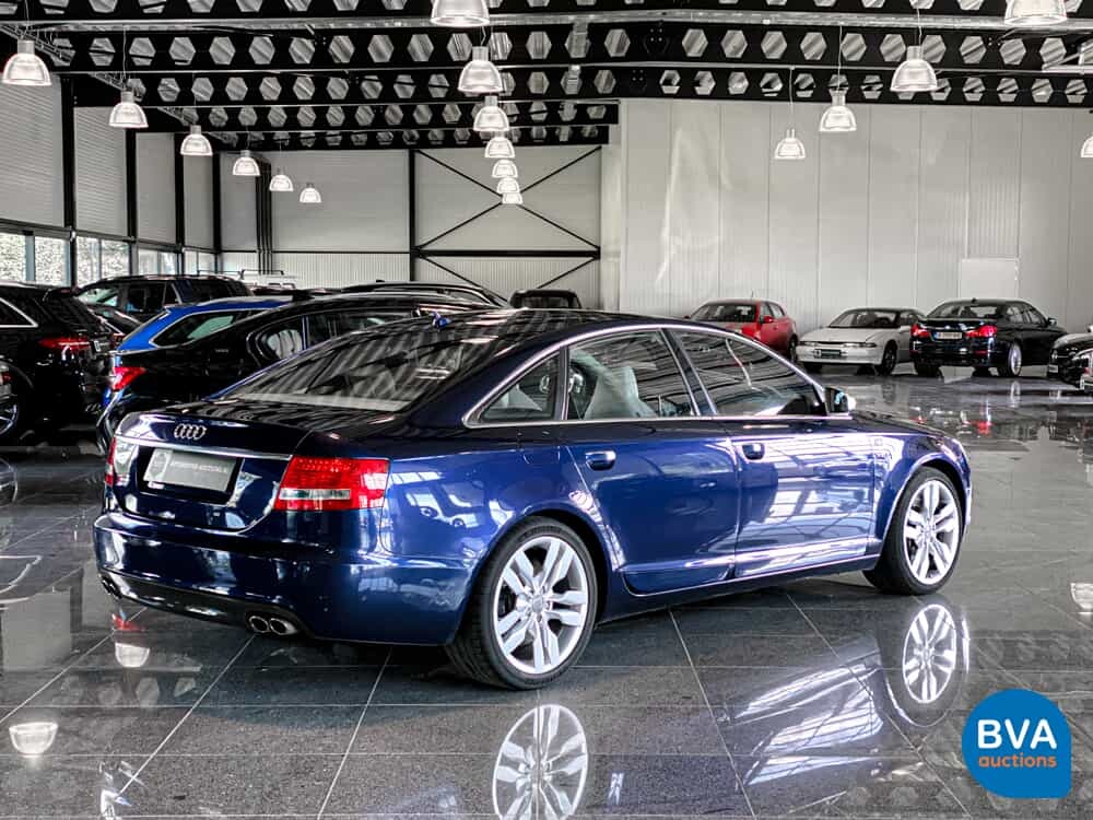 Audi S6 V10 5.2 FSI Sedan Pro Line 435pk 2008 CARBON, -Org NL-, 72-ZH-FN