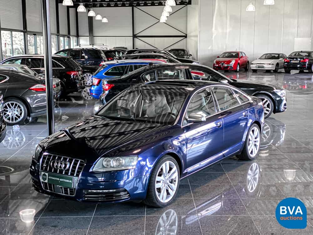 Audi S6 V10 5.2 FSI Sedan Pro Line 435pk 2008 CARBON, -Org NL-, 72-ZH-FN