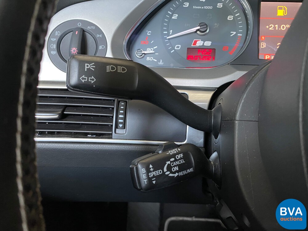 Audi S6 V10 5.2 FSI Sedan Pro Line 435pk 2008 CARBON, -Org NL-, 72-ZH-FN