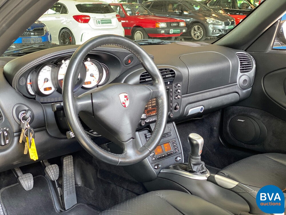 Porsche 911 4s Cabriolet 3.6 Carrera 996 320pk 2005 Handgeschakeld -Org NL-, 70-RK-BS