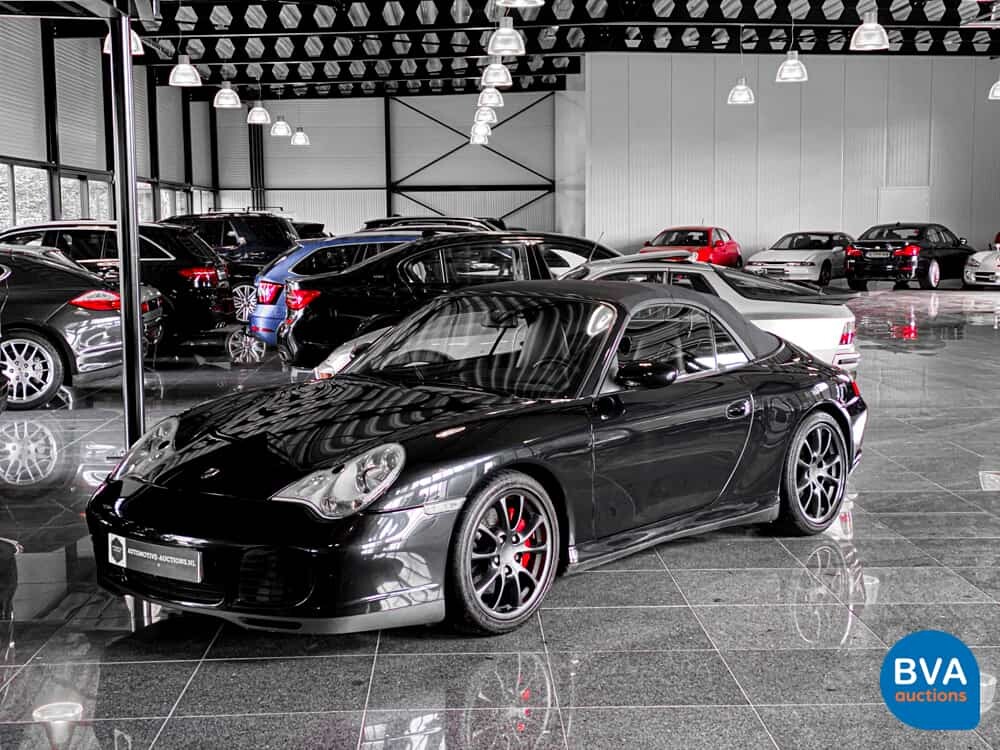Porsche 911 4s Convertible 3.6 Carrera 996 320hp 2005 Manual transmission -Org NL-, 70-RK-BS.