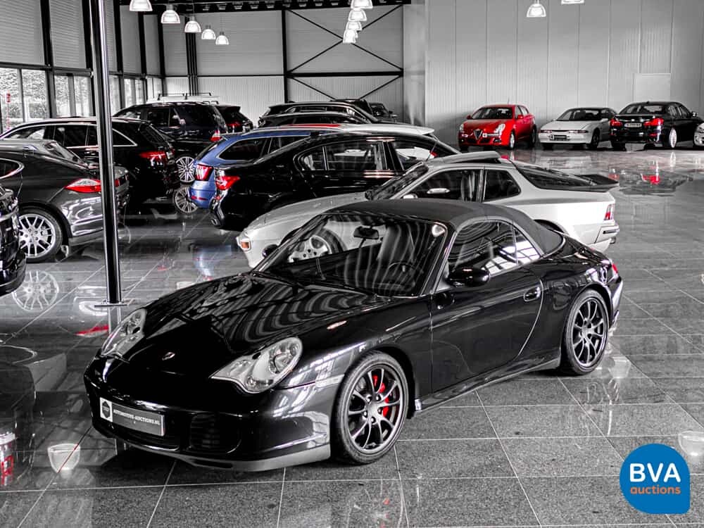 Porsche 911 4s Cabriolet 3.6 Carrera 996 320pk 2005 Handgeschakeld -Org NL-, 70-RK-BS