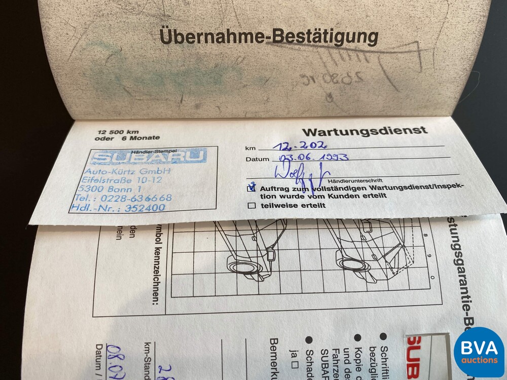 Subaru SVX 3.3 V6 Coupe 230pk 1992