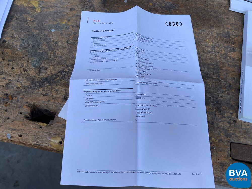 Audi A3 Limousine 1.6 TDI Adrenaline Sport S-line 110PS 2016, -Original NL-, JT-348-Z.