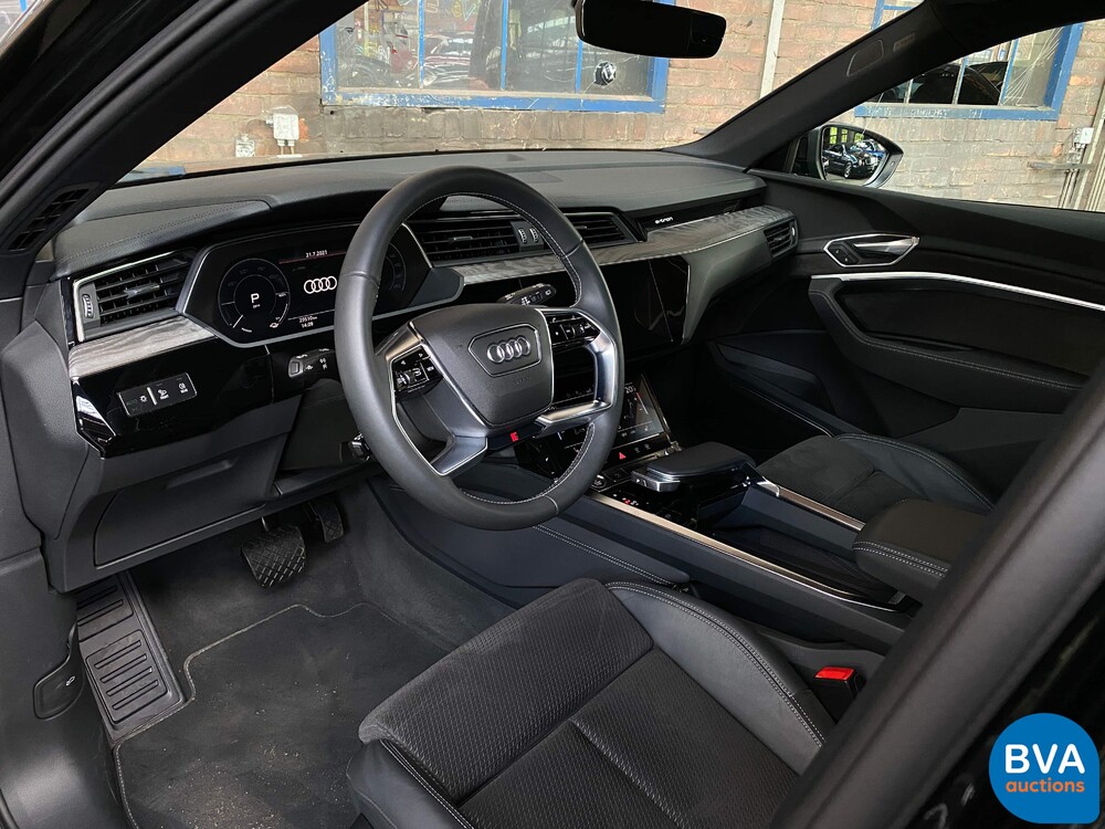 Audi E-Tron 55 Quattro S-line 408pk 2019, -WARRANTY- L-858-FK.