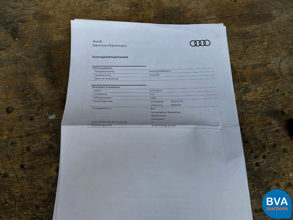 Audi E-Tron 55 Quattro S-line 408pk 2019, -WARRANTY- L-858-FK.