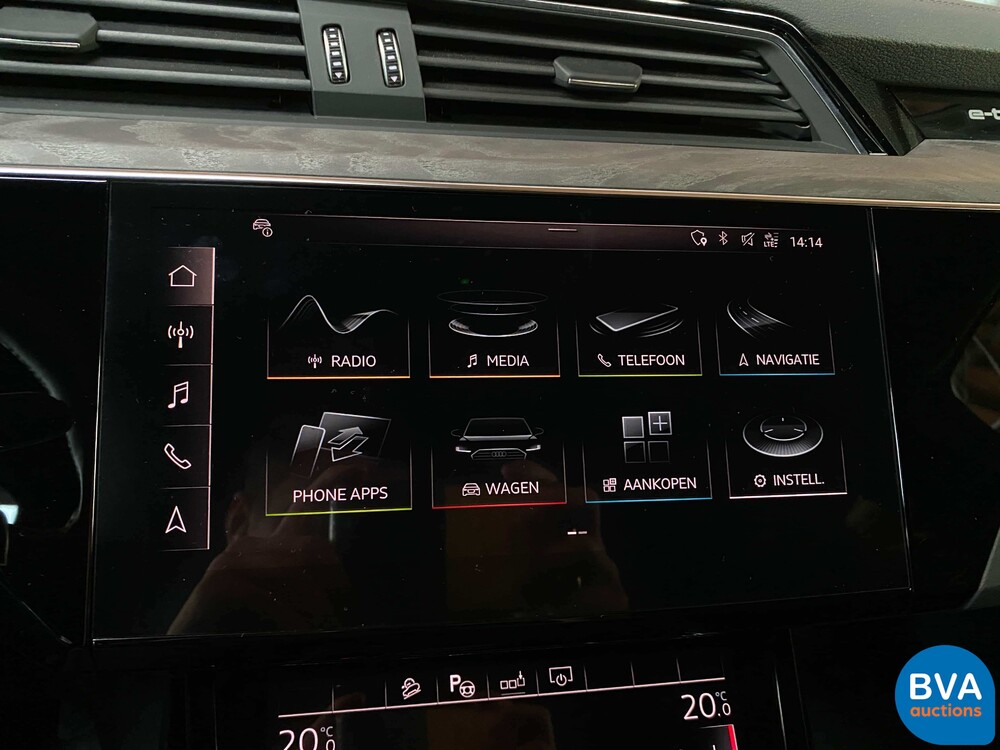 Audi E-Tron 55 Quattro S-line 408pk 2019, -WARRANTY- L-858-FK.