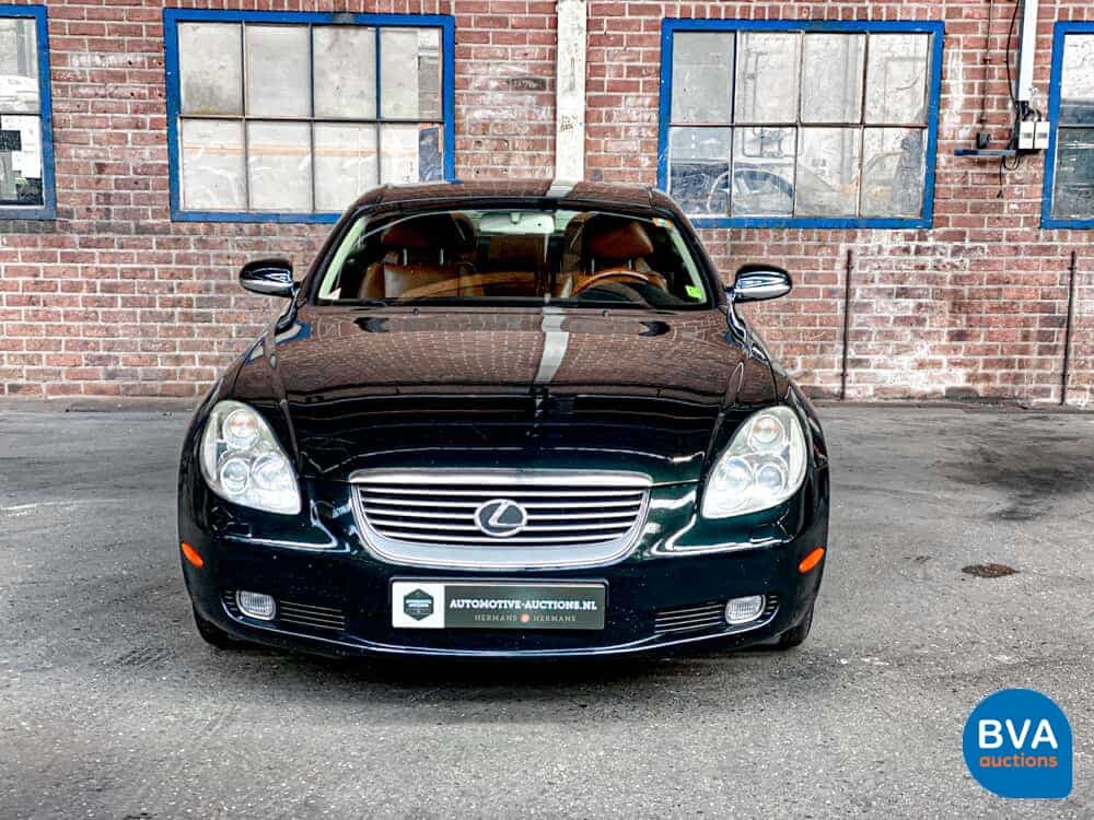 Lexus SC430 V8 286 PS Cabriolet 2003, -Org NL- 92-NF-DF.