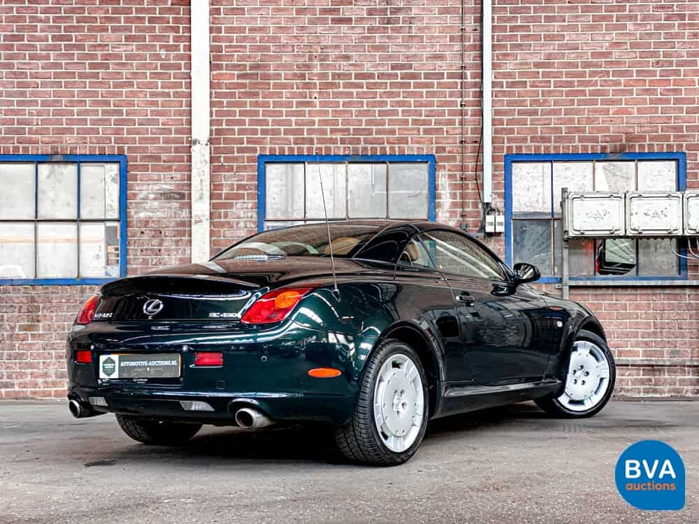 Lexus SC430 V8 286 PS Cabriolet 2003, -Org NL- 92-NF-DF.