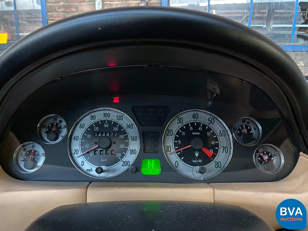 2004 Maserati Spyder Cambiocorsa 4200GT Cabriolet.