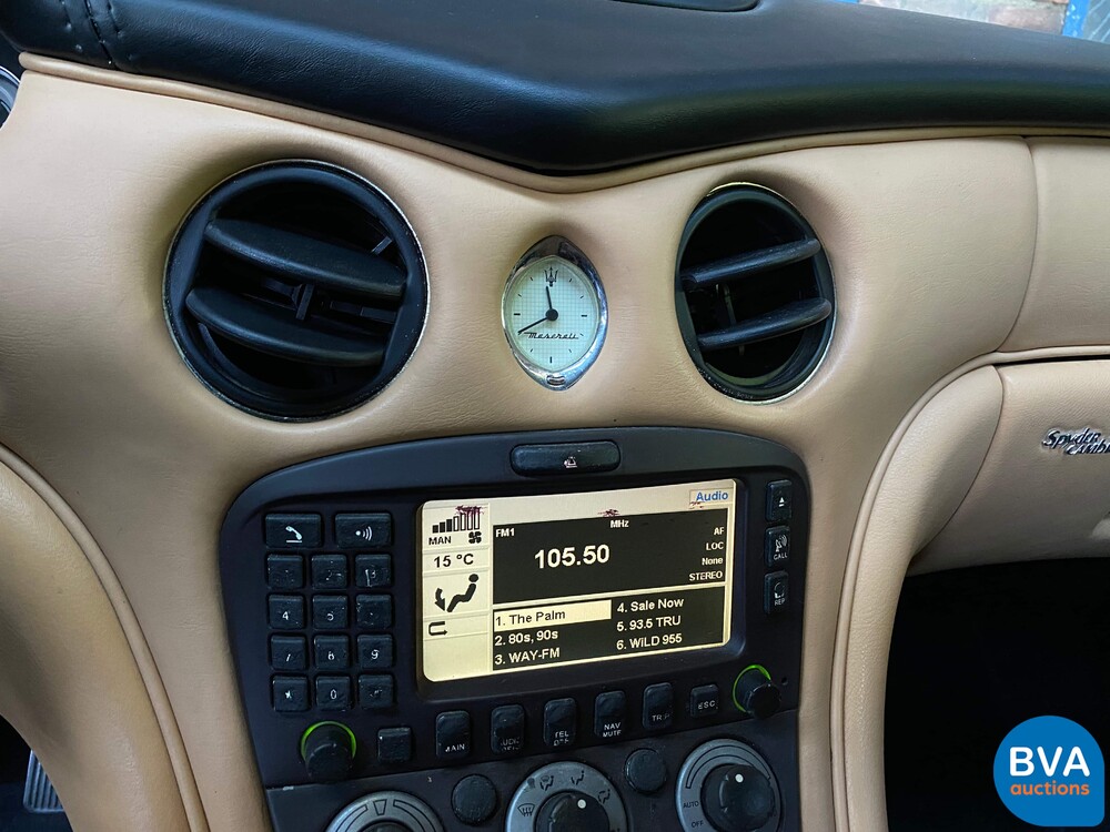 2004 Maserati Spyder Cambiocorsa 4200GT Cabriolet.