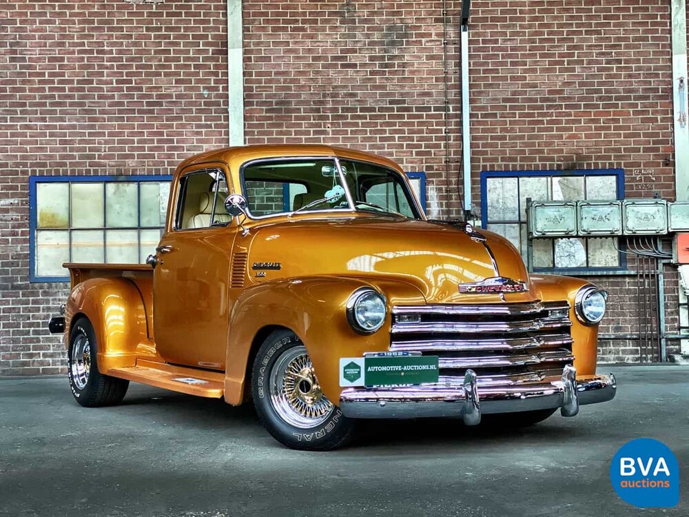 Chevrolet Pick Up 3100 233 PS Neuzustand! 1952, BE-95-37.