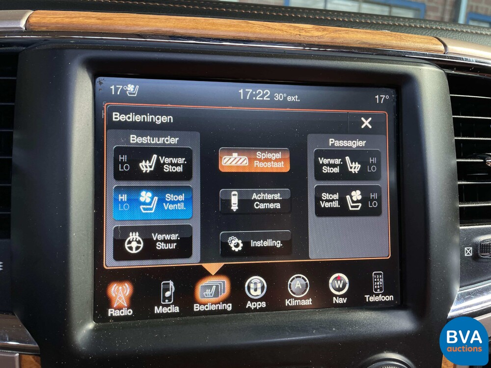 Dodge RAM 1500 Crew Cab 5.7L V8 Longhorn 401pk 2017, -Org NL- V-737-JX