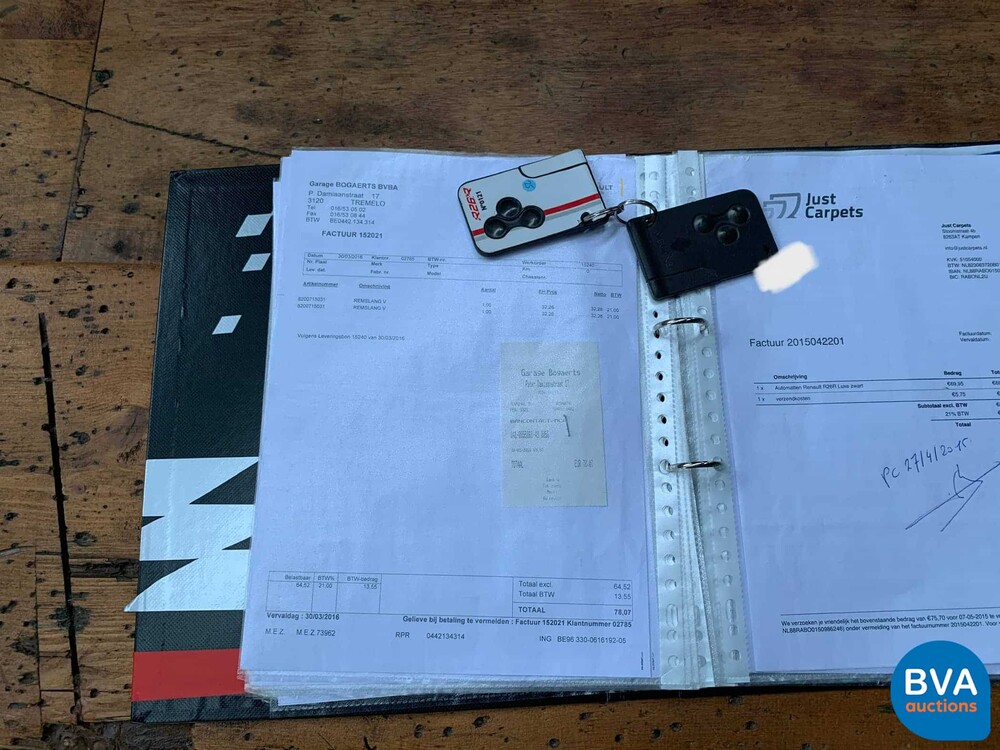 Renault Megane R26R F1 Team Nr.121/230 2.0-16V T 230PS 2009, L-163-GR.