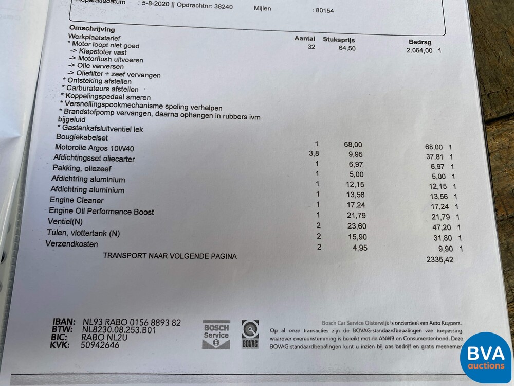 Volkswagen T3 Westfalia Camper Transporter 1982, J-680-JT